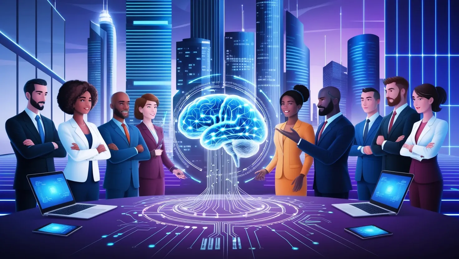 Cómo la inteligencia artificial está revolucionando la gestión empresarial
